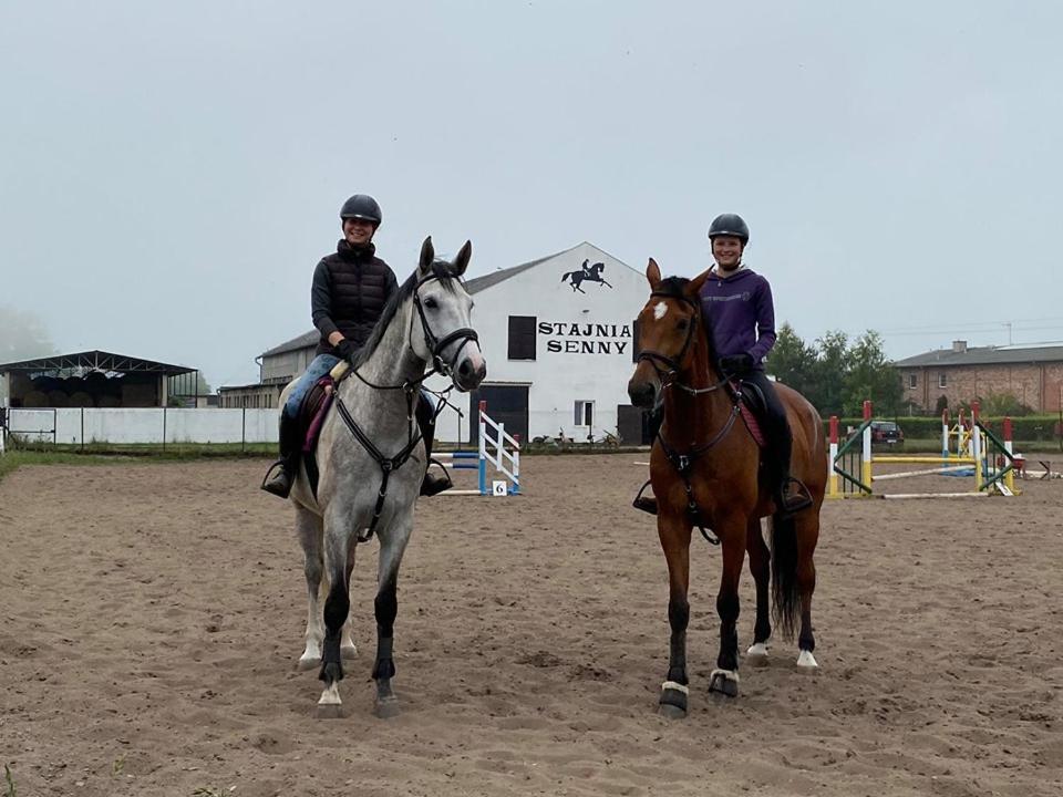Noclegi Przy Stajni Senny - Horse Riding Leba Ngoại thất bức ảnh